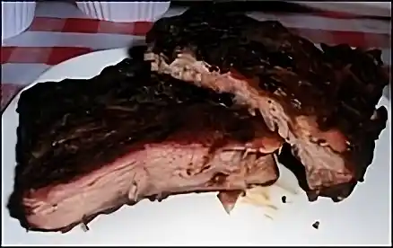 Smoked & BBQ Pork Rib Plate